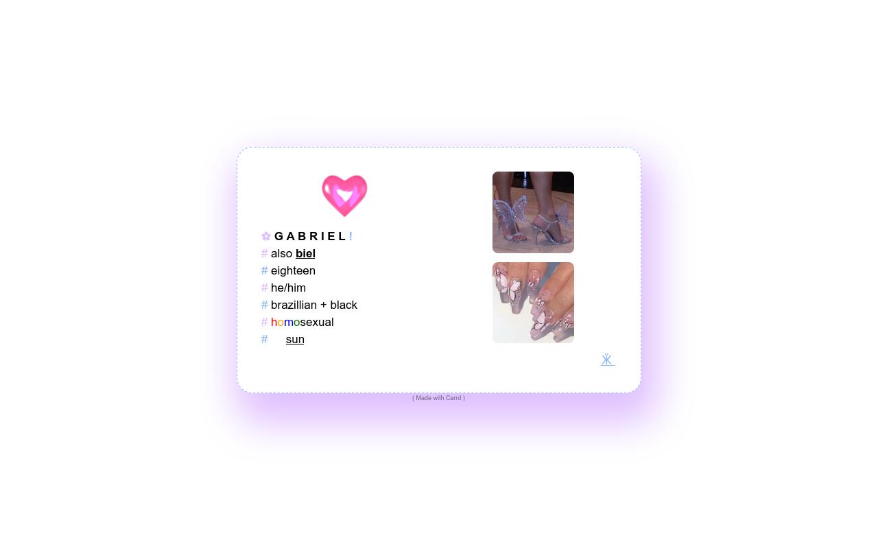 Carrd profile picture for @out